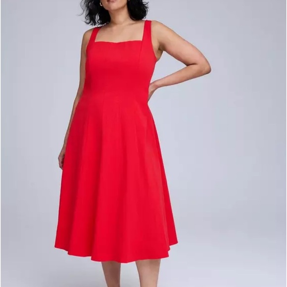 Belle Isle by Torrid Fit and Flare Midi dress size 20 NWT - Picture 3 of 10